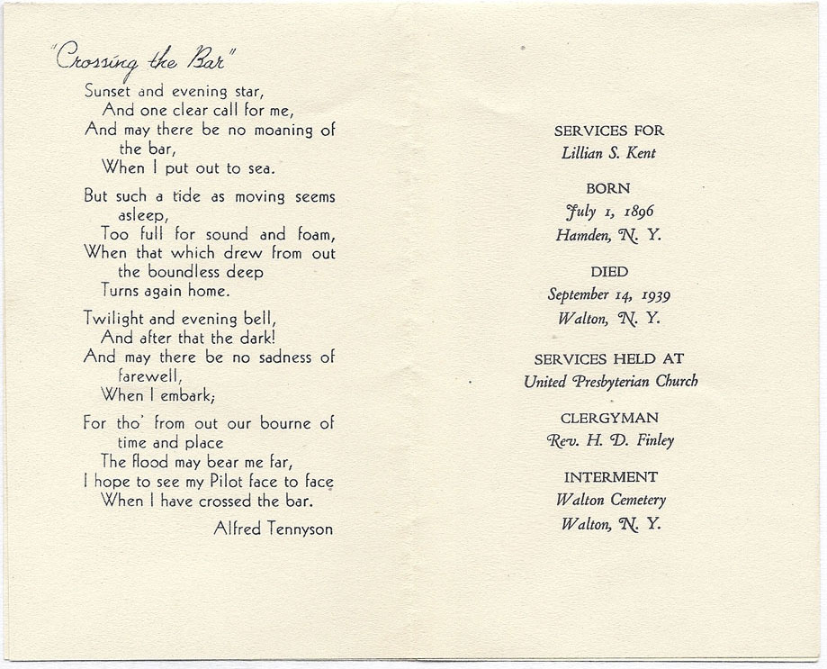 Programs For A Funeral