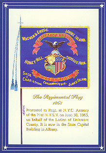 144th regimental flag