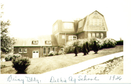 Dairy Bldg Delhi Ag School 1926