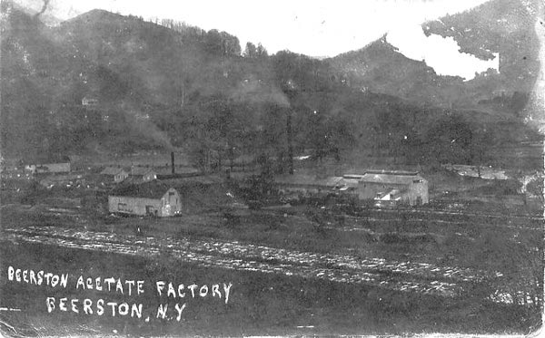 old acid factory or acetate factory at Beerston.