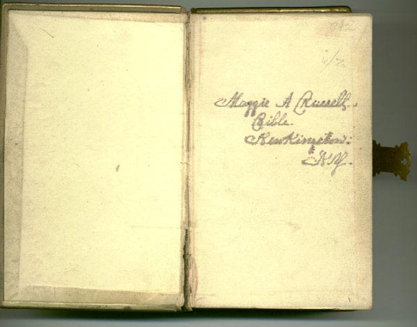 Maggie Russell Bible