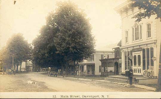 Davenport - looking east 1922