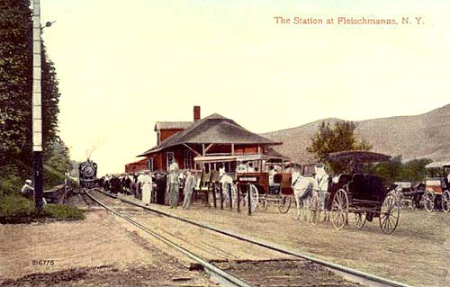 Station at Fleischmanns