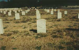 Thomas' grave marker