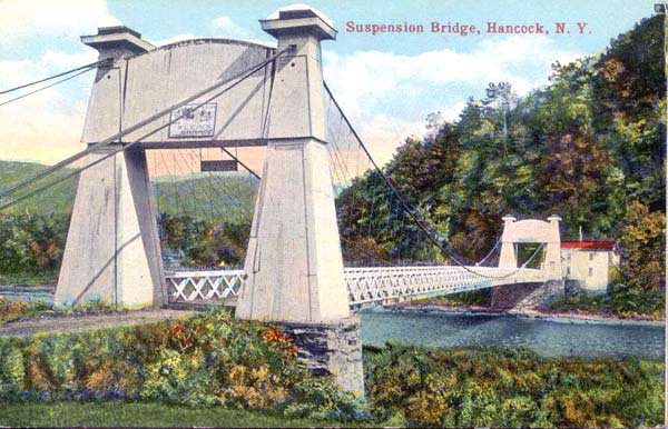 Hancock - Suspension Bridge - undated