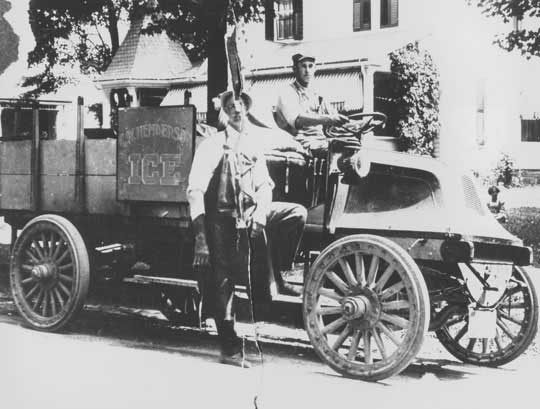 C.W. Henderson Ice Truck