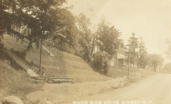 River Side Drive, Sidney,NY dated 26SEP1911