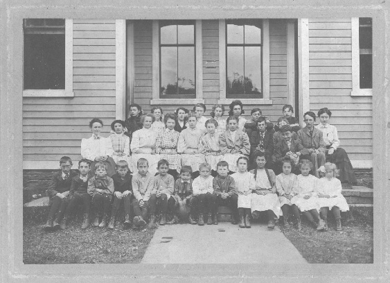 1909-1910 Bovina School Group Photo