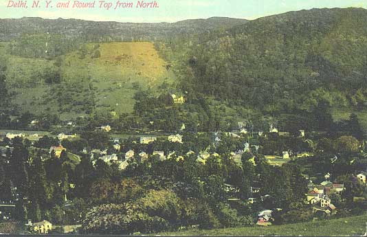 Delhi N.Y. and Round Top from North