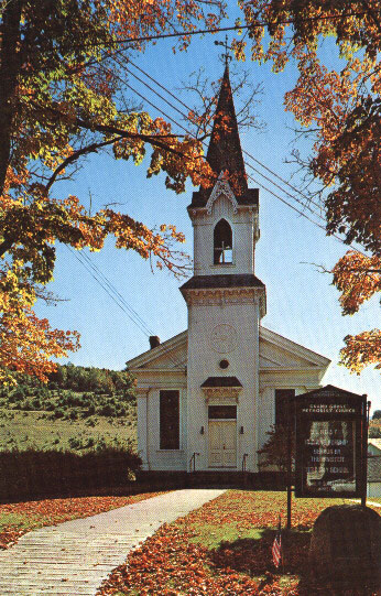 United Methodist Church that burned