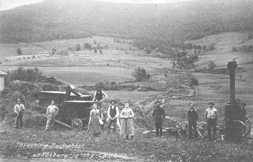 Threshing Buckwheat, Roxbury