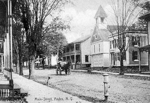 Main Street, Andes, NY