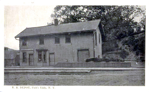 Fishs-Eddy, NY 1918 RR Depot