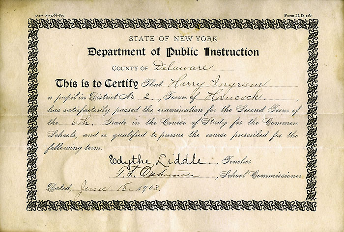 6th grade - 1903