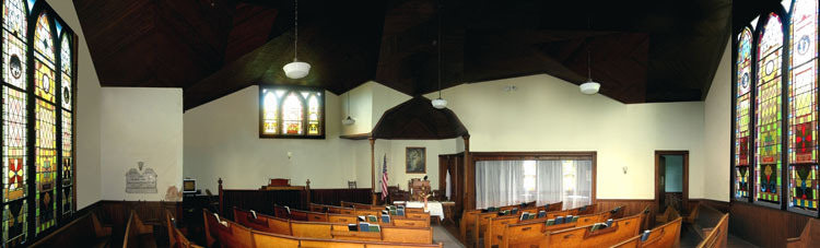 Interior of the Church