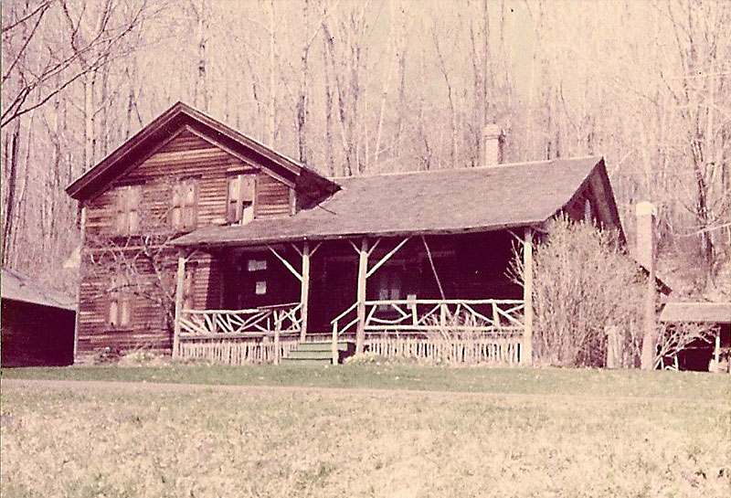 John Burrough's Home in Town of  Roxbury
