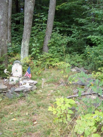 Another view of Pine Hill cemetery