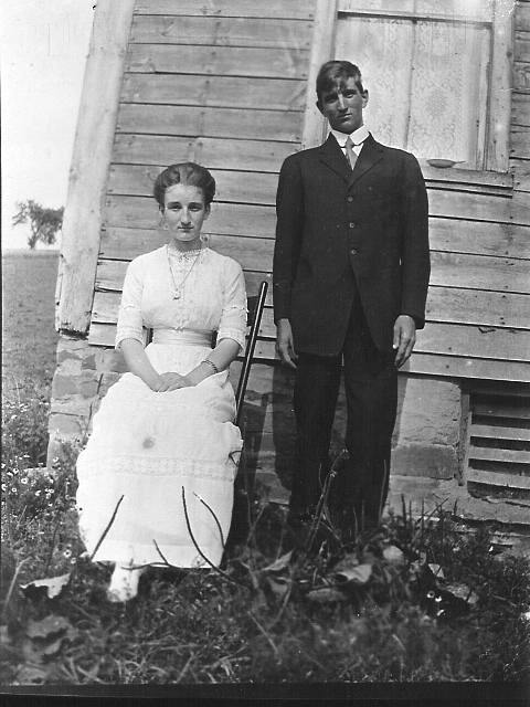 Ida Cuyle and her brother William Harvey Cuyle