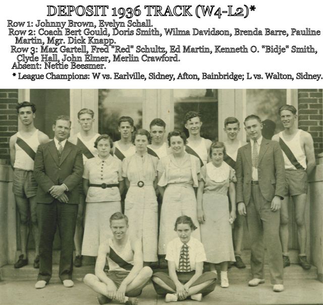Deposit 1936 Track Team
