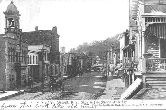 Front Street, Deposit, N.Y. 1907