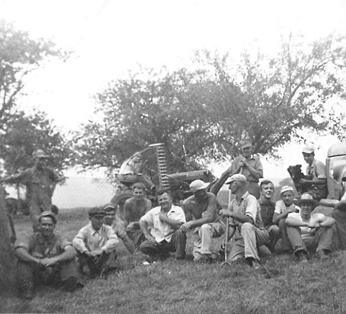 Haying in 1952 at Cooks Falls