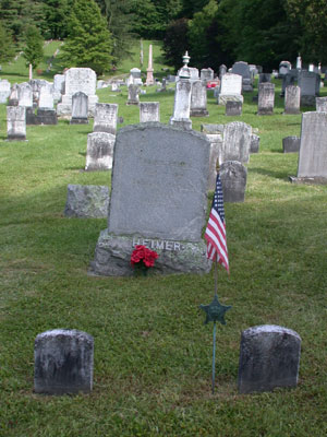 Heimer Family Headstone - Andes Cemetery