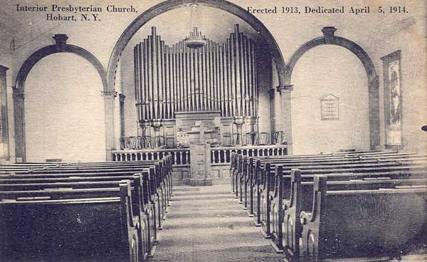 Interior of Presbyterian Church, Hobart