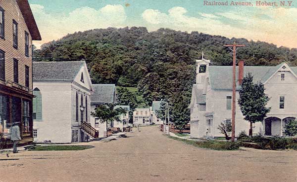 Railroad Avenue, Hobart, NY