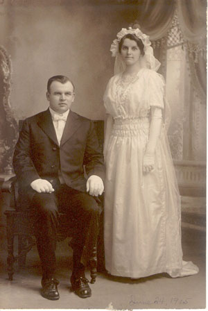 Edwin Robert Howland and Tillie Frances Crook