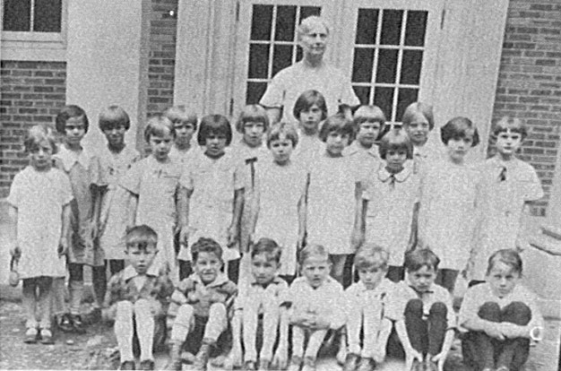 1929 School Class, Franklin DLI