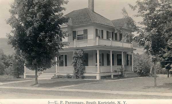 United Presbyterian Parsonage, So. Kortright