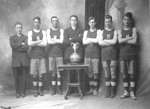 Margaretville High School 1913 Basketball Team