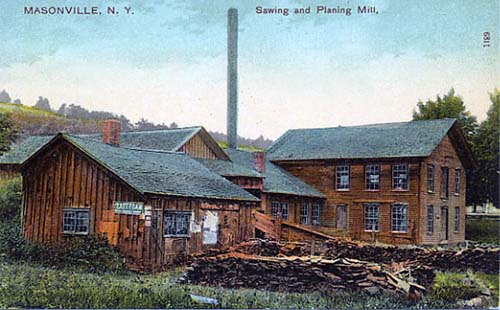 Sawing and Planing Mill, Masonville, NY