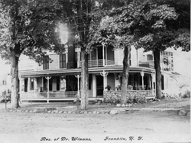 Res. of Dr. Winans, Franklin, NY