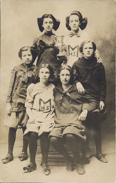 Margaretville High Schol Cheerleaders