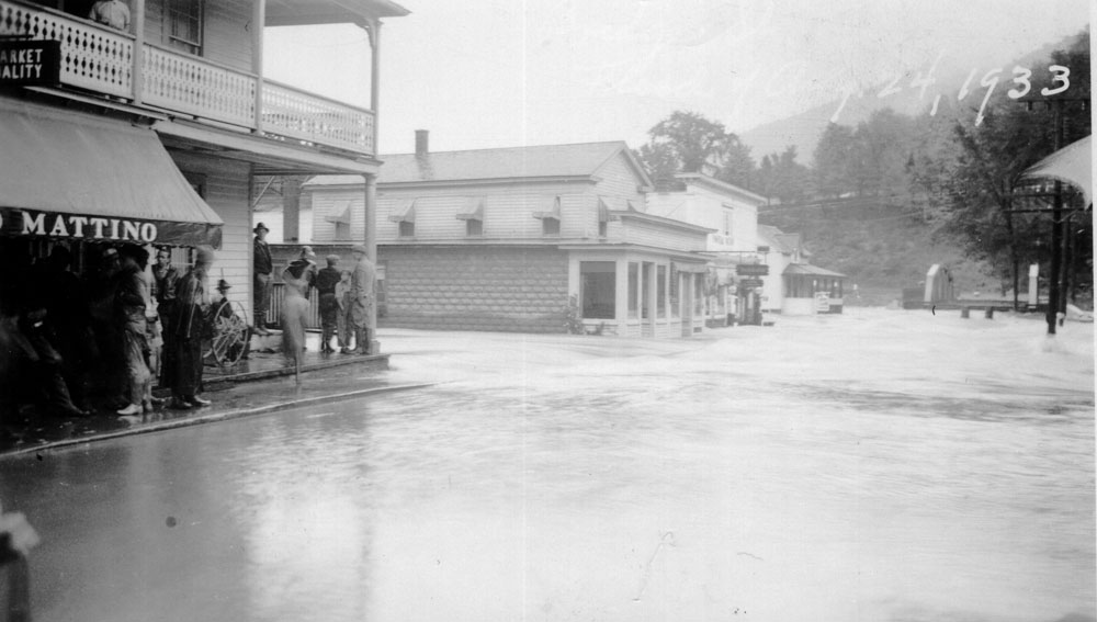 1933 Flood at Margaretville