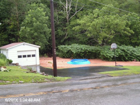 Flooded Yard - County Hwy. 10