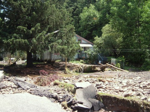 Entering East Meredith, NY County Hwy. 10