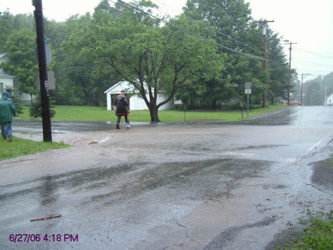 Corner of Elk Creek and County Hwy. 10