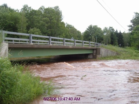 Bridge, County Hwy. 12 in East Meredith