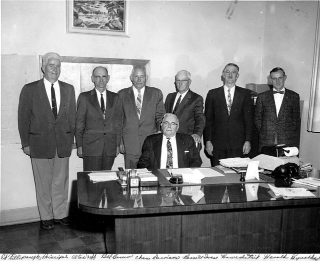 DOWNSVILLE CENTRAL SCHOOL BOARD - 1958