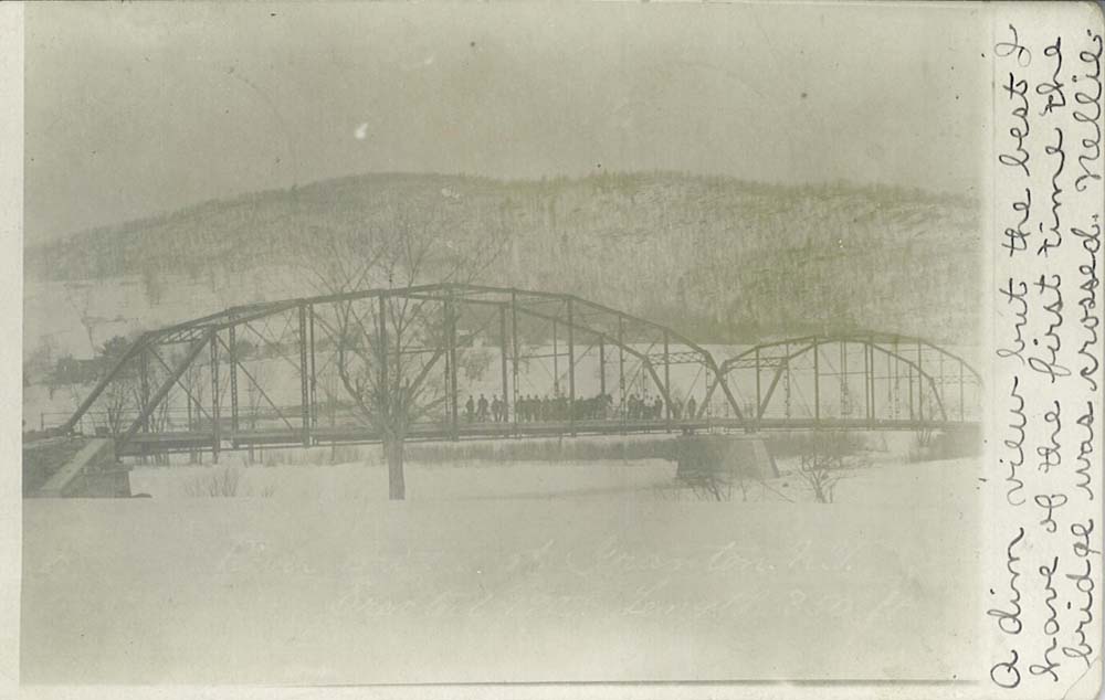 Bridge Opening, Granton, NY