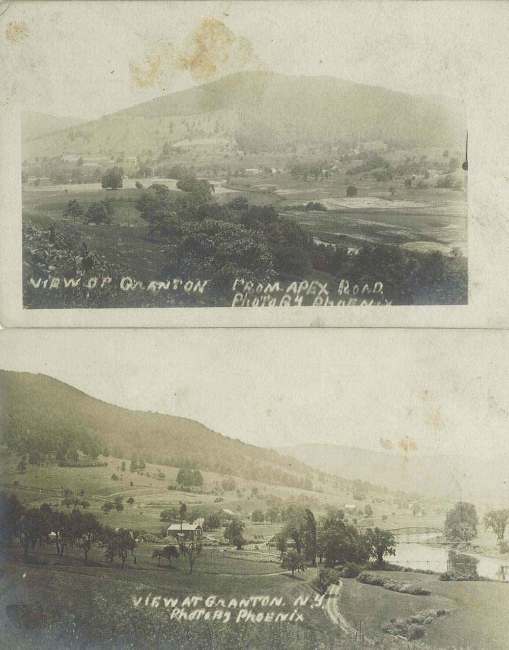 View of Granton from Apex Road