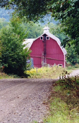Barn on Frank Slawson Road