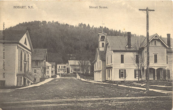 Hobart, N.Y., Street Scene