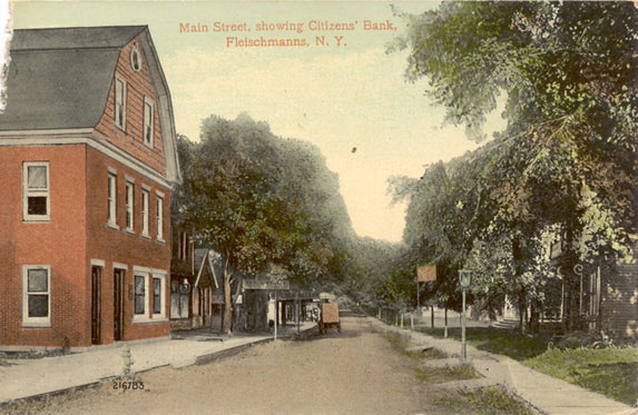 Fleischmanns, Main St  Citizens' Bank