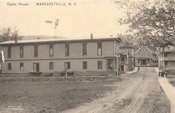 Margaretville, Bridge St  Opera House
