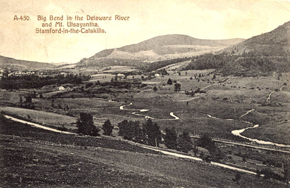 Big Bend in the Delaware River and Mt. Utsayantha, Stamford
