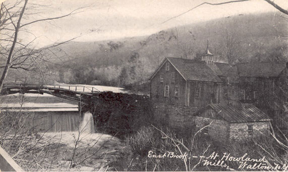 East Brook at Howland Mills, Walton, N.Y.